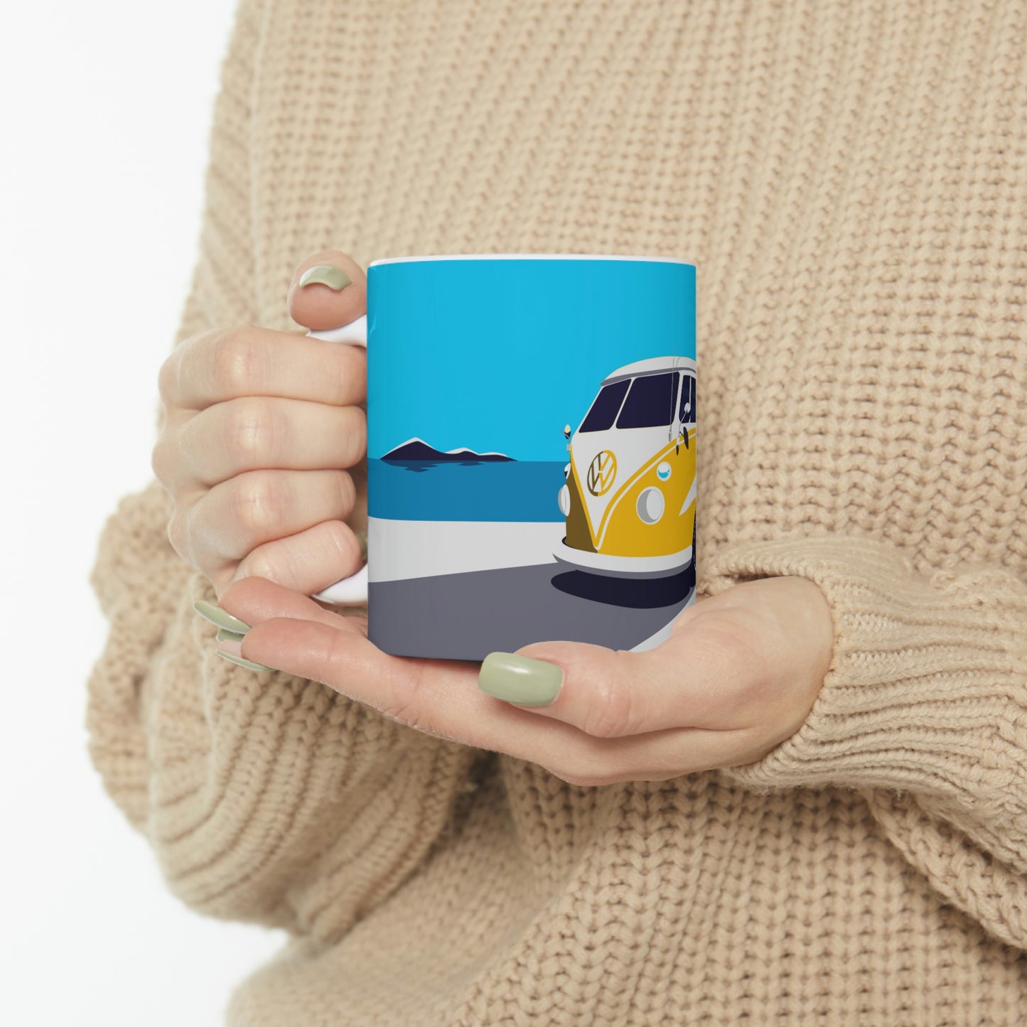 Vintage Surf Van Samba Bus Mug