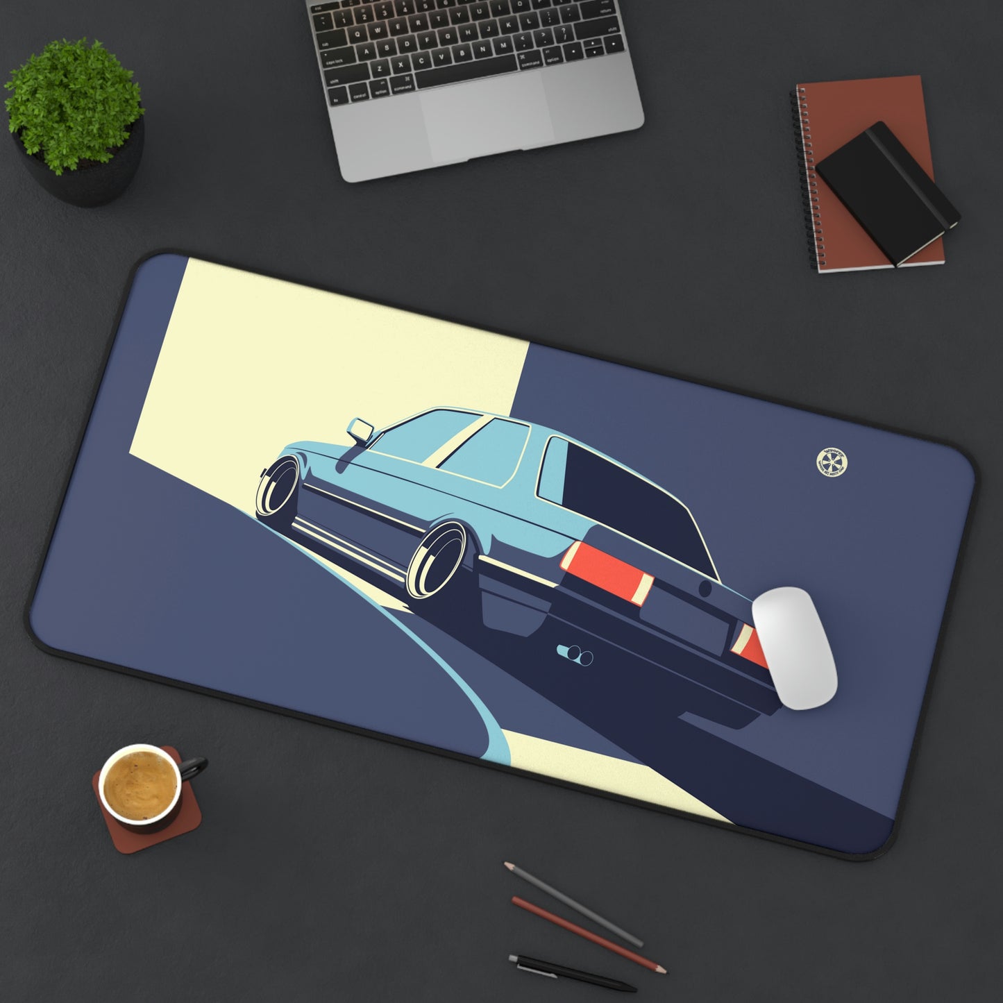 Retro M3 E30 Large Mouse Pad