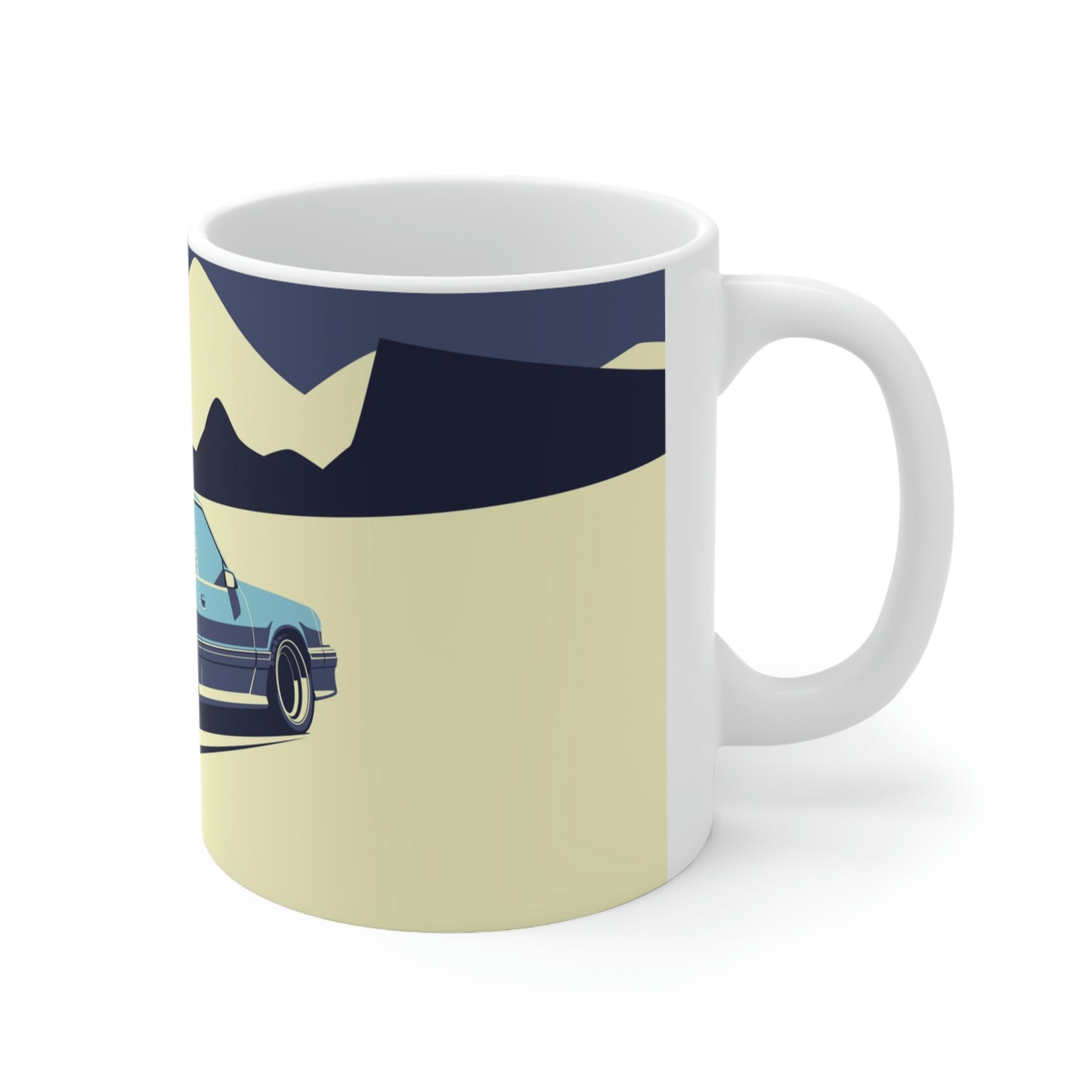 Retro Mustang Cobra Car Mug