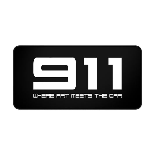 911 Car Enthusiast Desk Mat