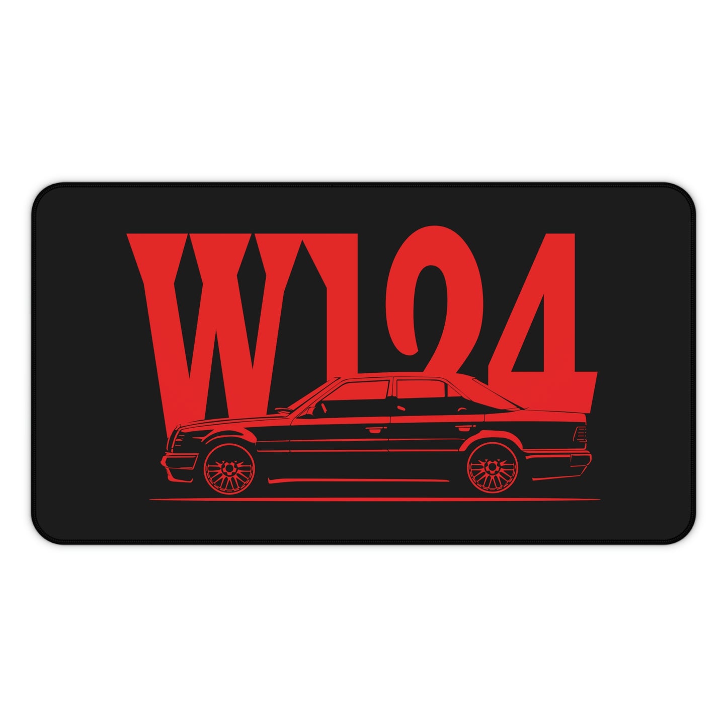 Retro W124 E500 AMG Large Mouse Pad