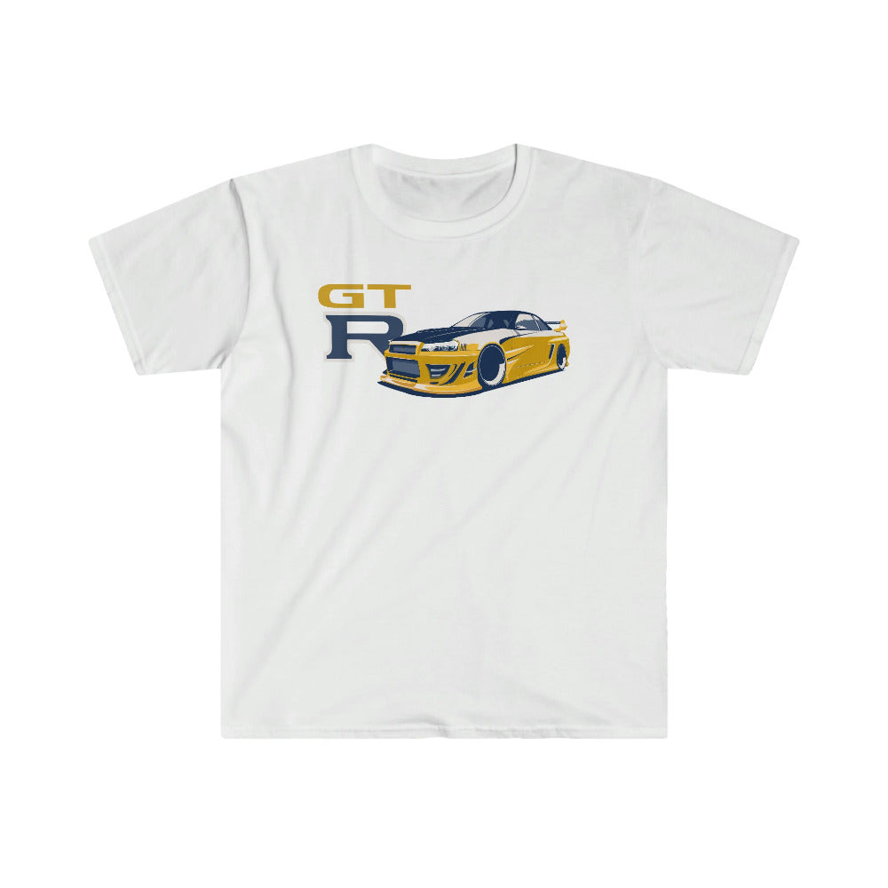 nissan skyline gtr r34 tshirt