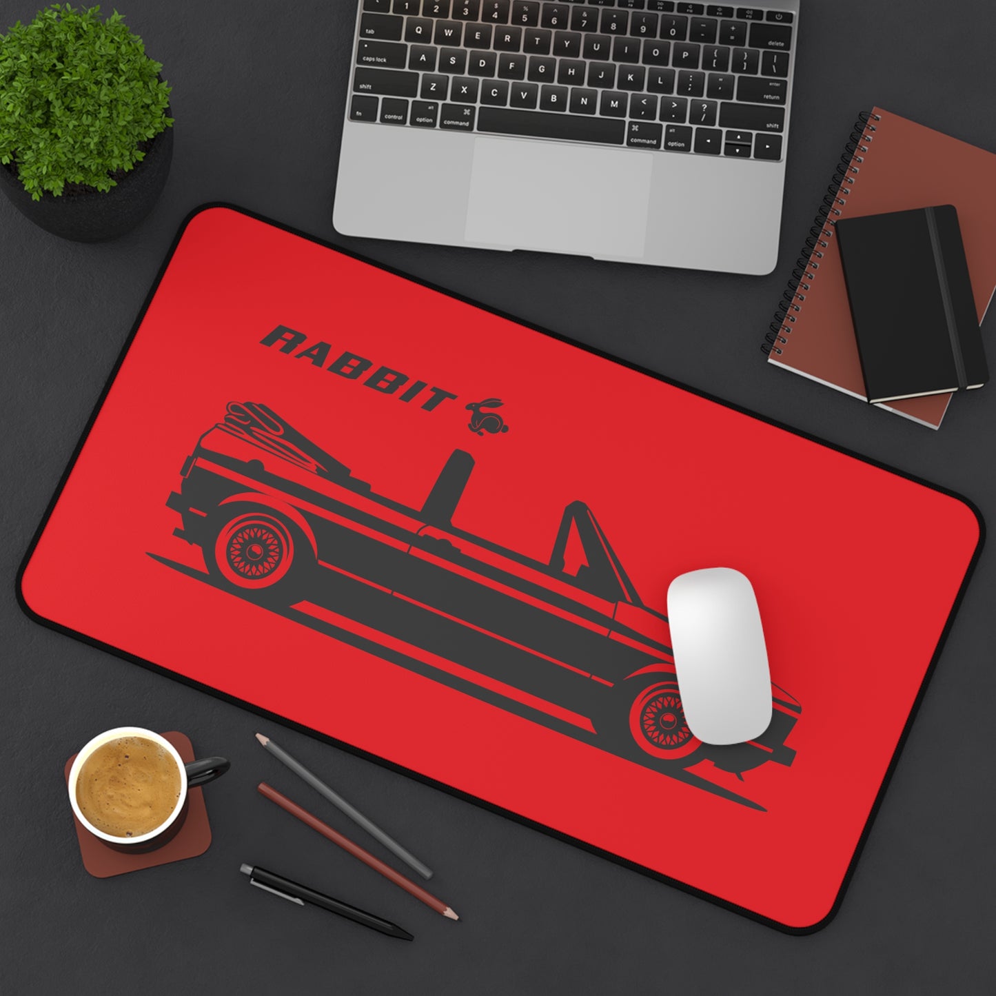 Rabbit Golf MK1 Cabrio Desk Mat