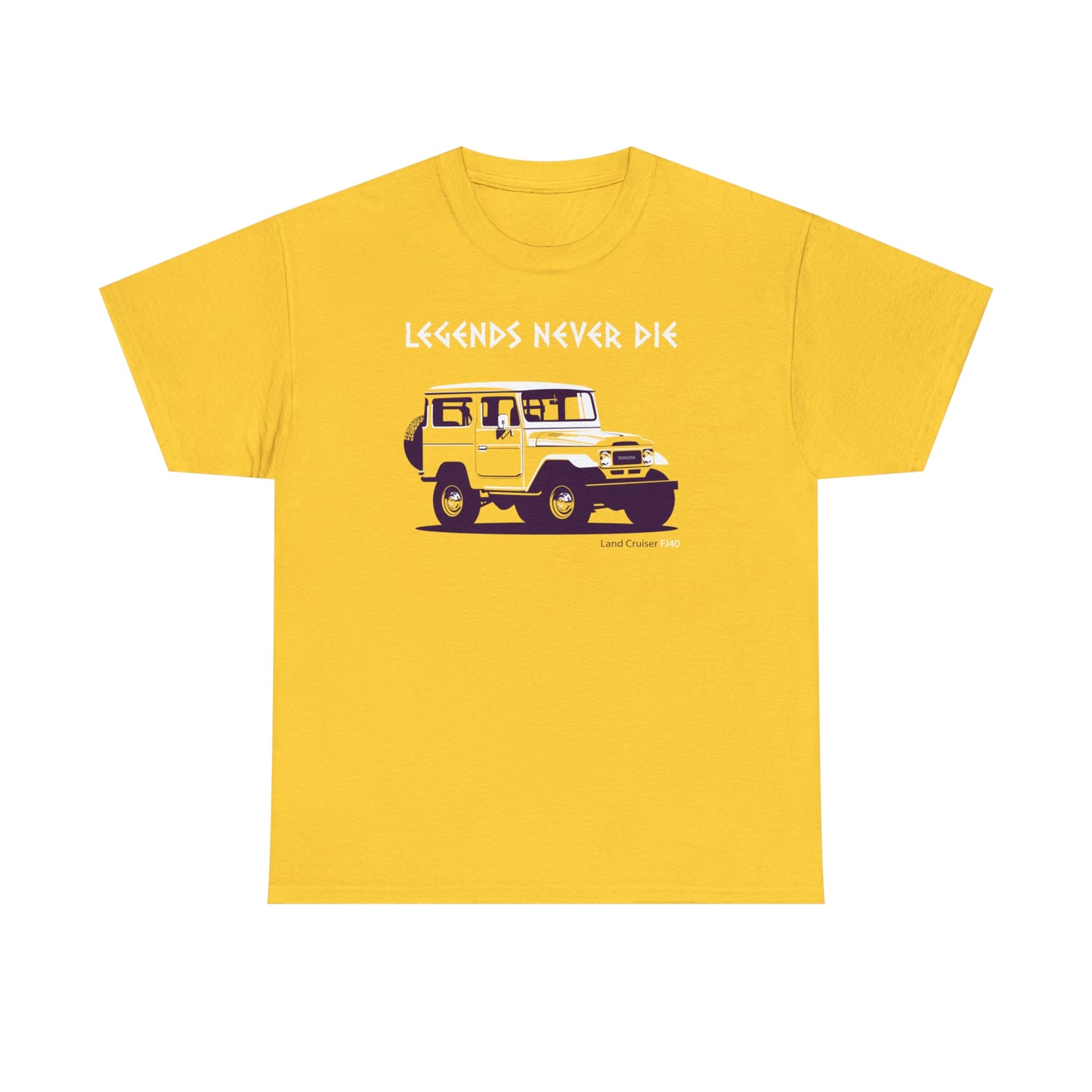 Land Cruiser FJ40 SUV Unisex Heavy Cotton Tee