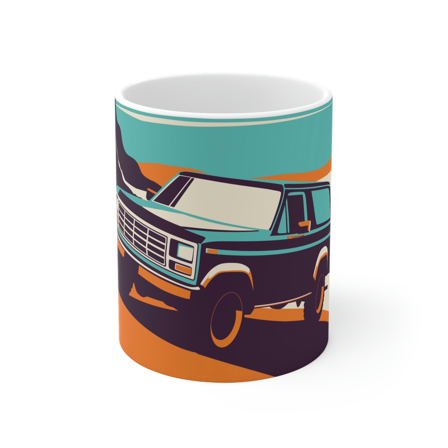 Retro Bronco SUV Mug