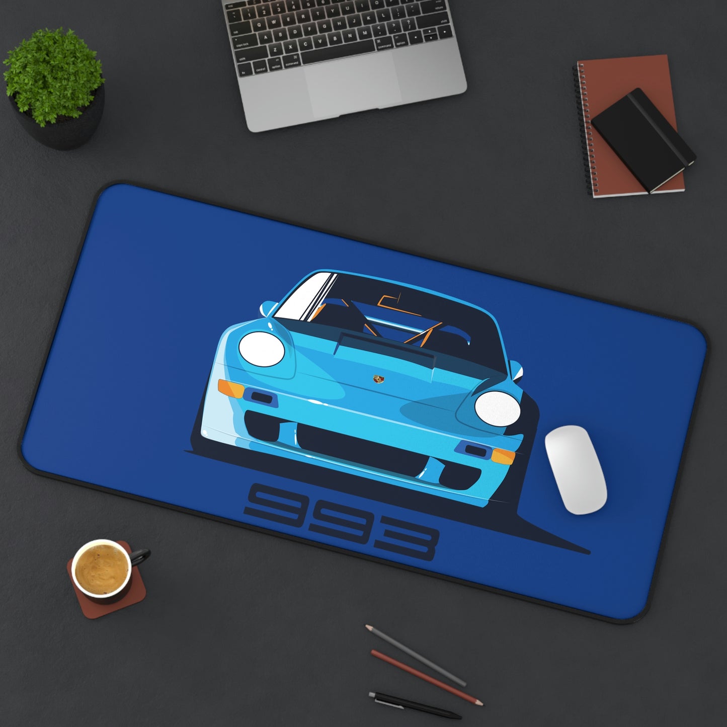 Retro Car 993 Large Mouse Pad