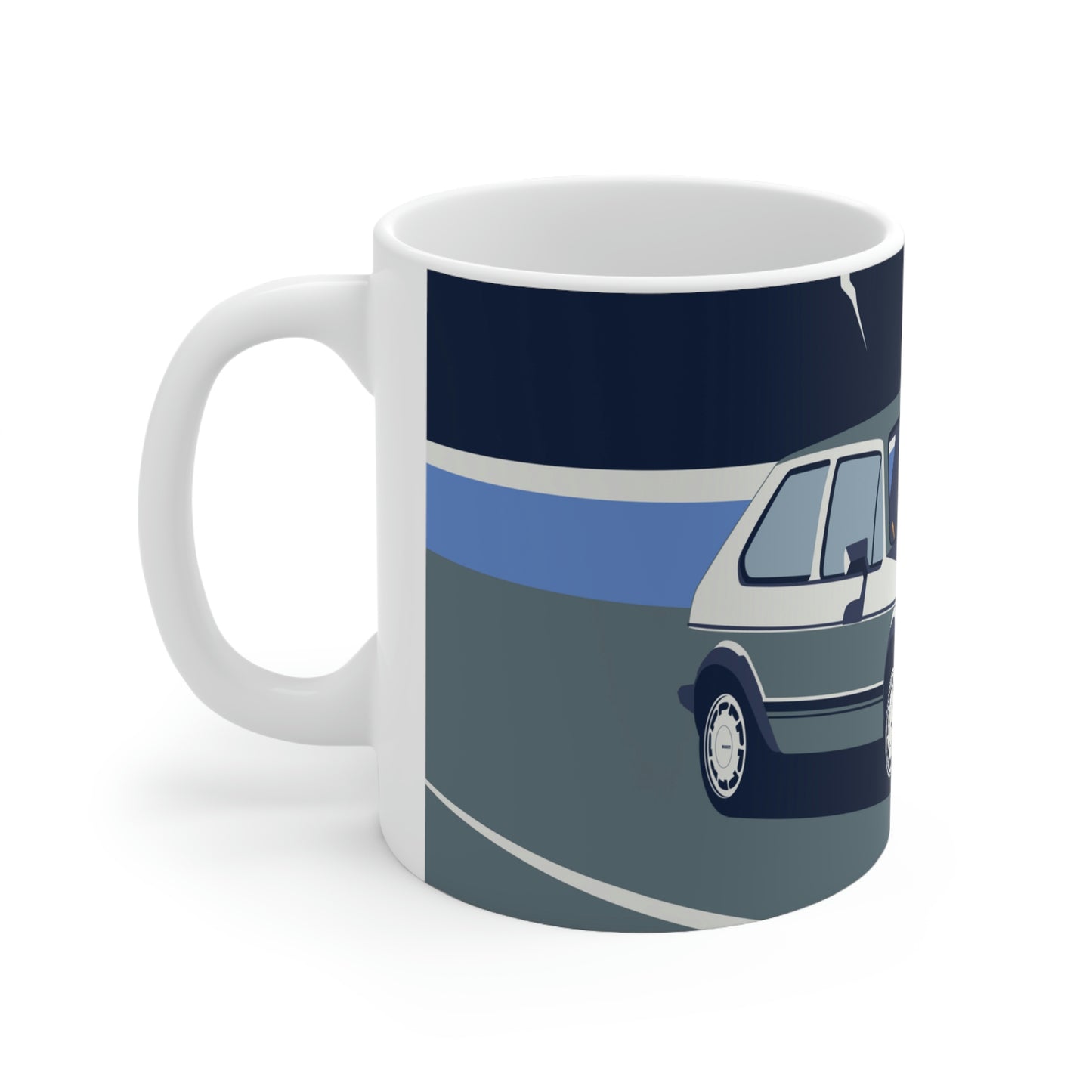 Vintage Car Golf GTI MK1 Mug