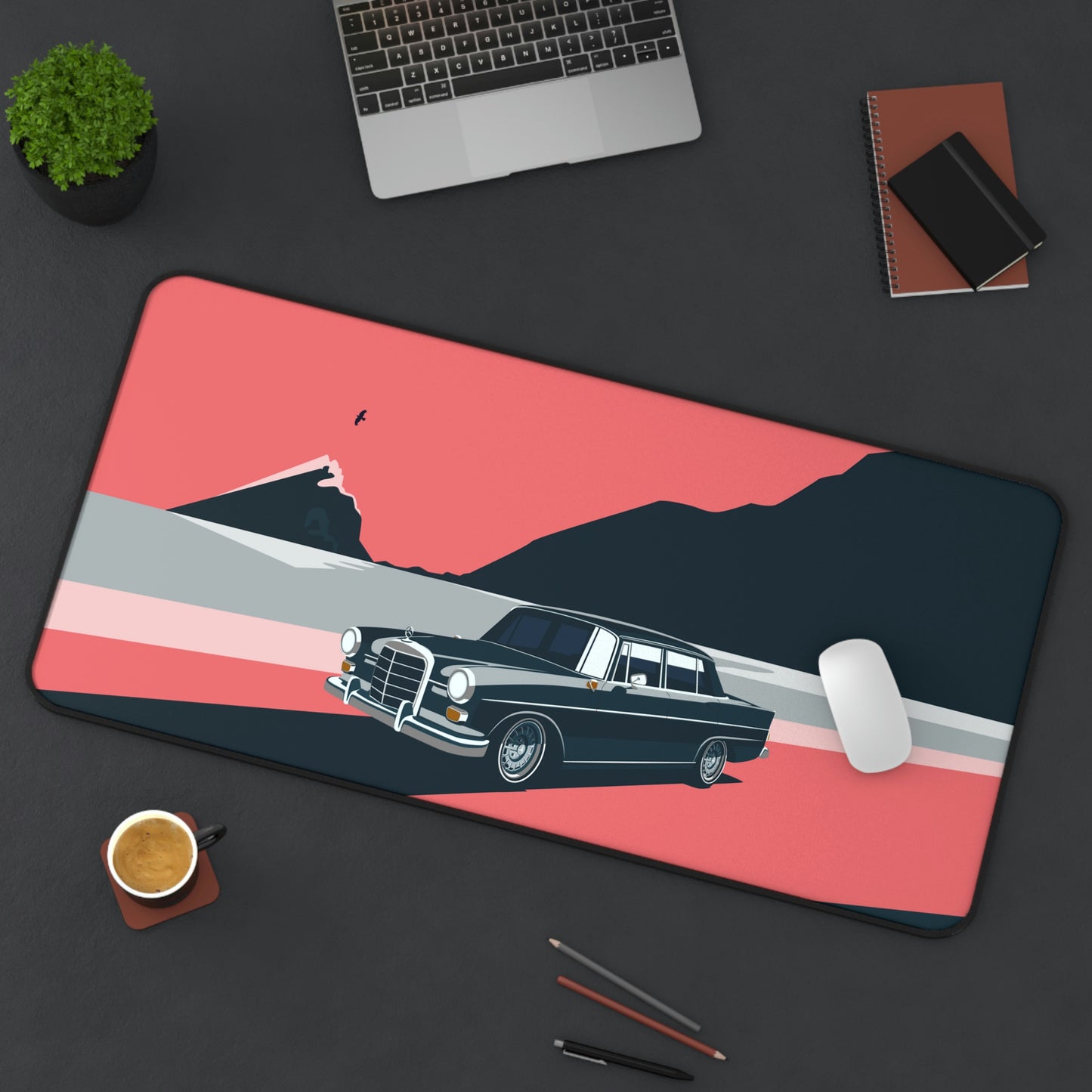 Classic Car W110 Desk Mat