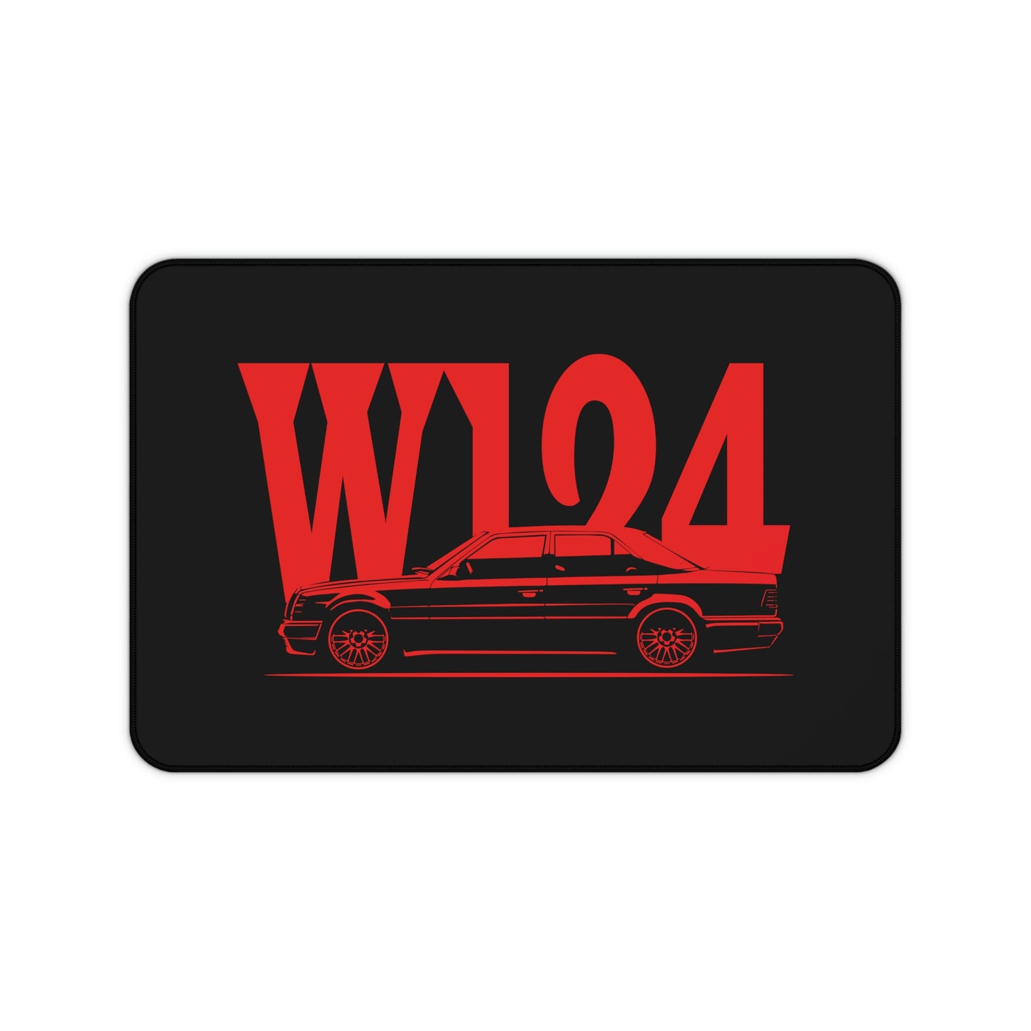 Retro W124 E500 AMG Large Mouse Pad