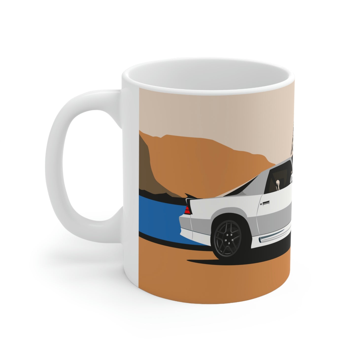 Retro Camaro Z28 Car Mug