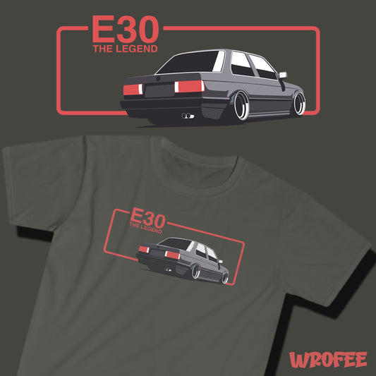 Vintage E30 M3 Car Unisex Softstyle T-Shirt