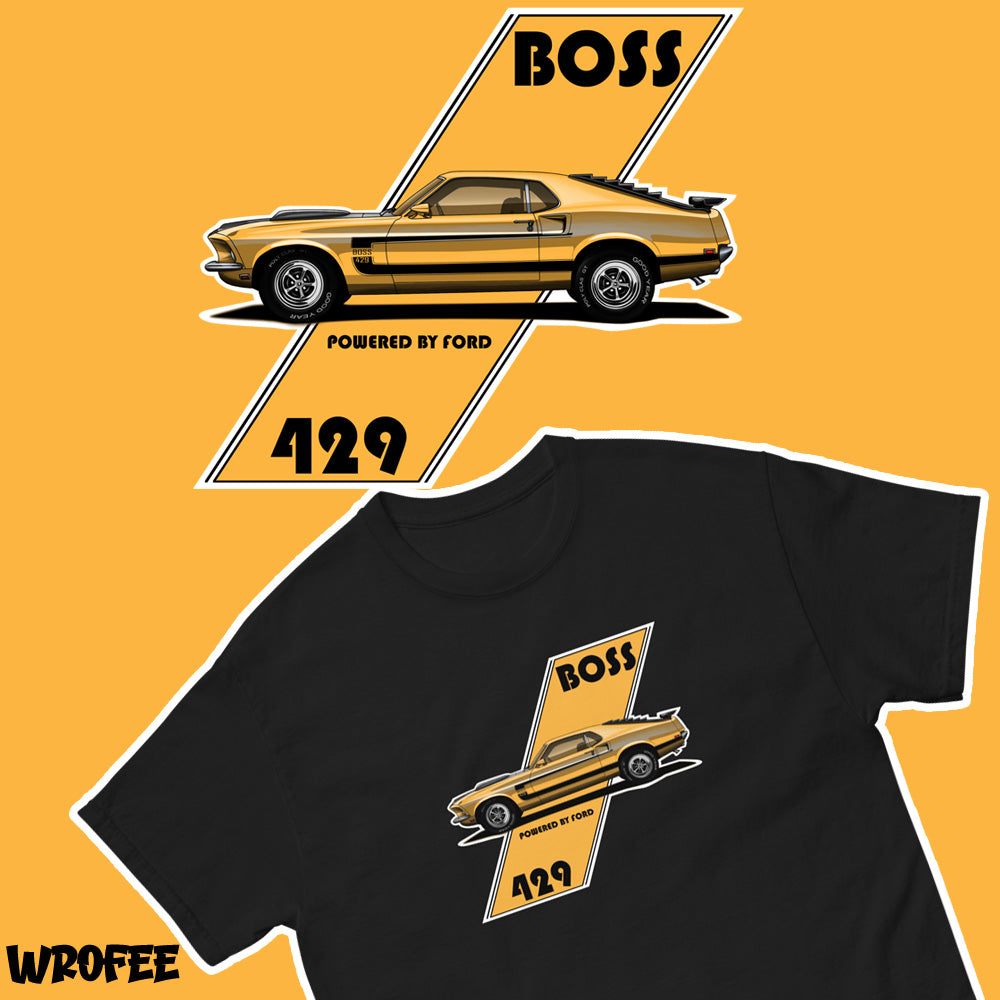 Boss 429 Muscle Car T-Shirt