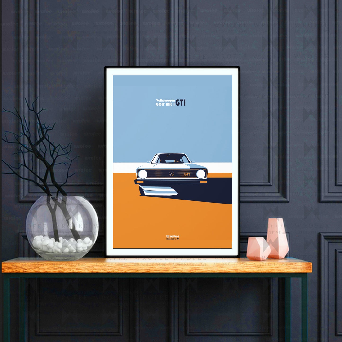 Golf GTI MK1 Art Print