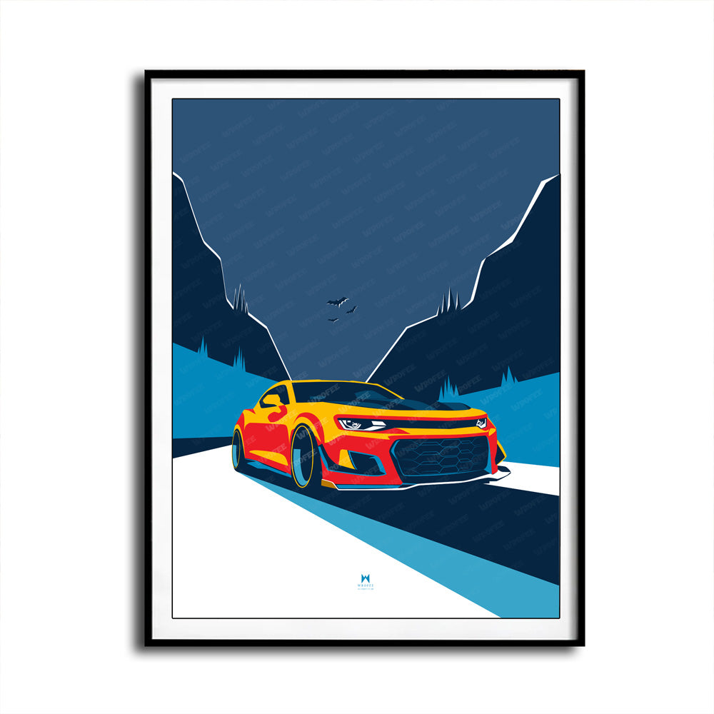 Camaro SS Art Print