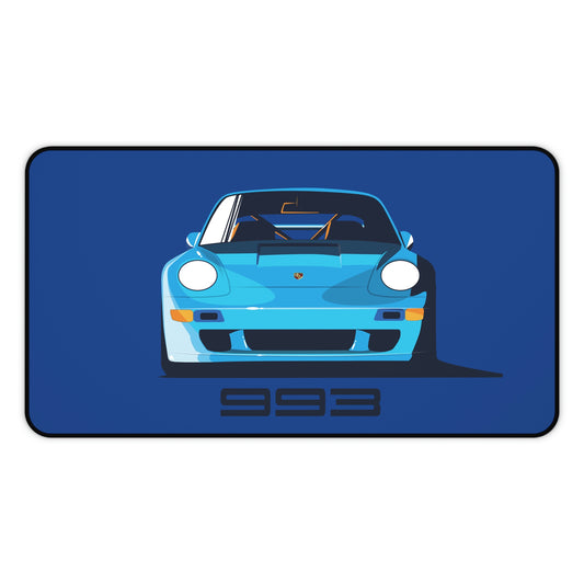 Blue-Porsche-993-desk-mat