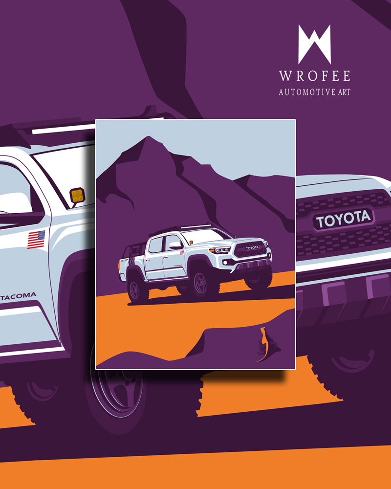 Tacoma Off Road Poster