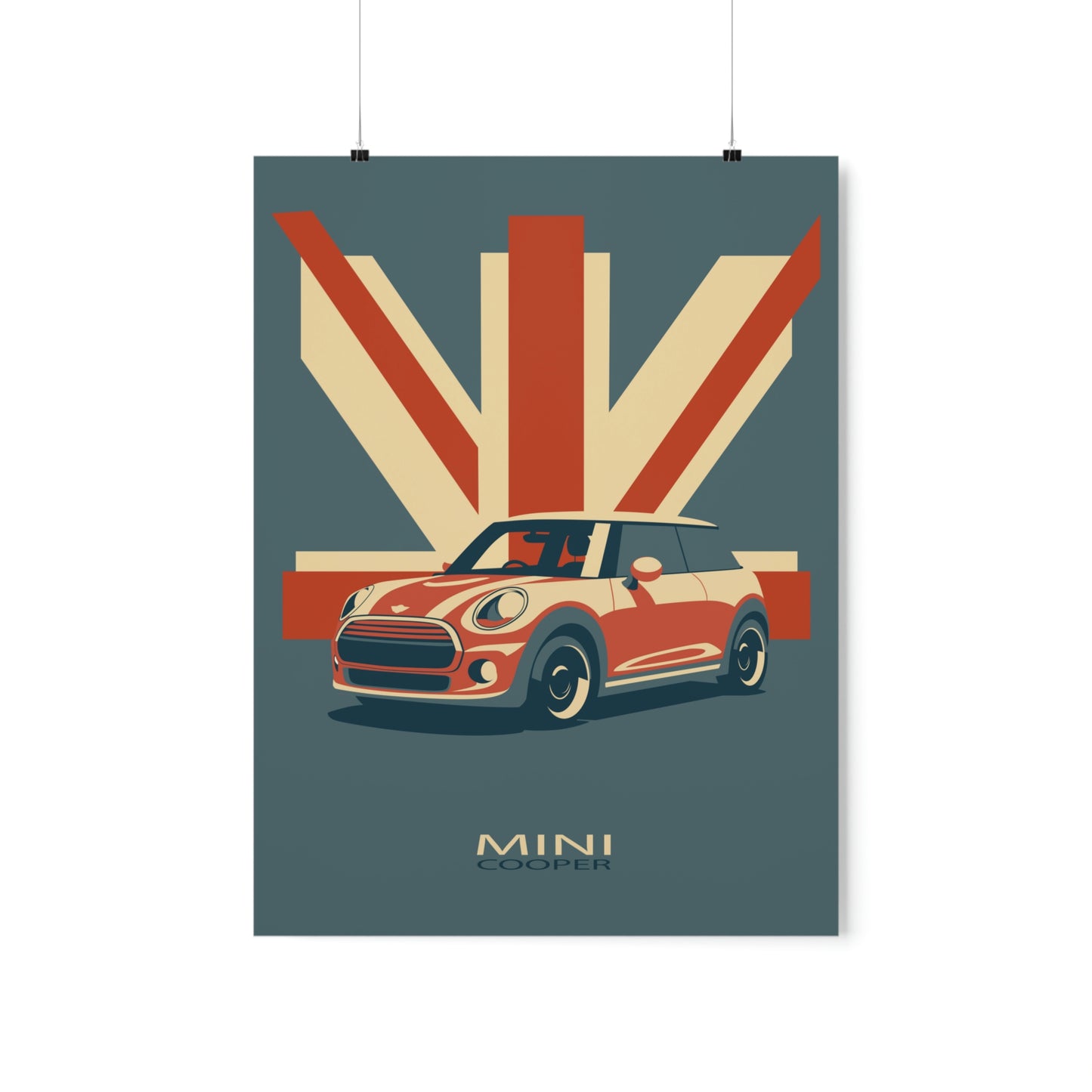 Mini Cooper Matte Art Print