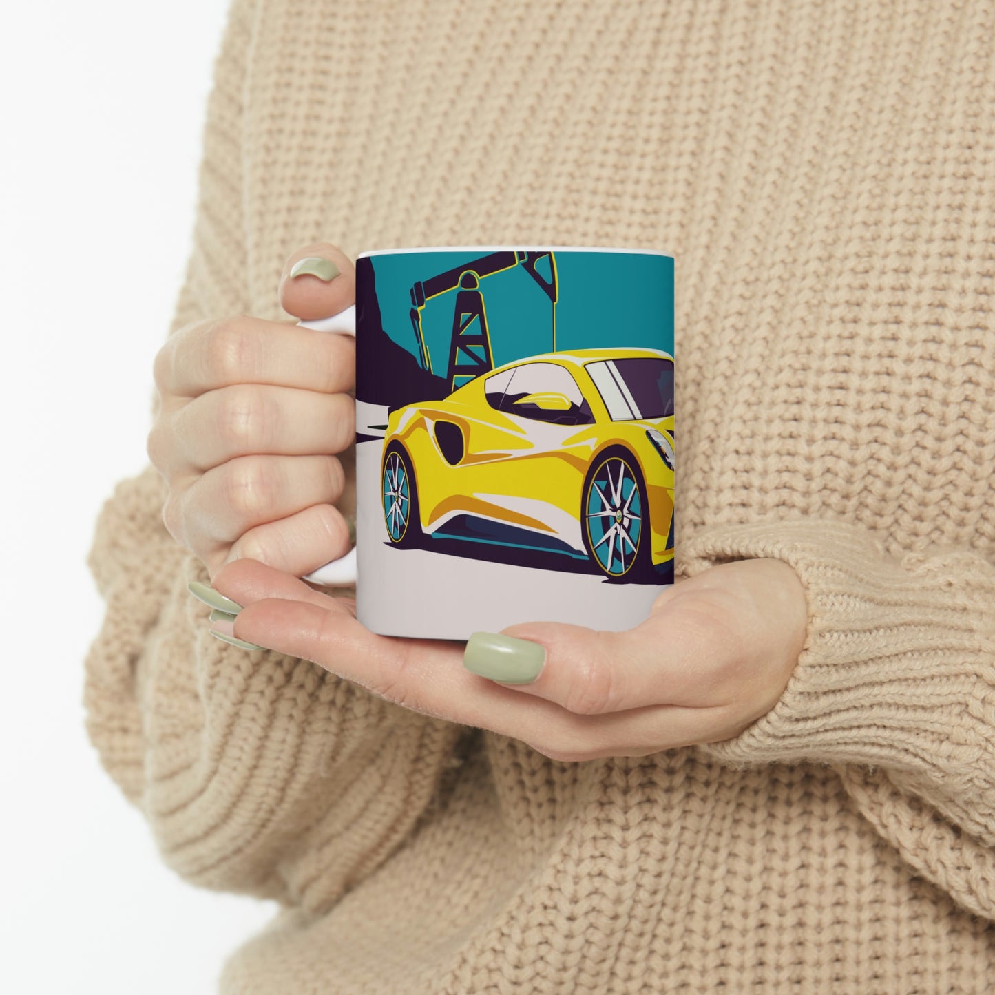 Emira Sports Car Mug