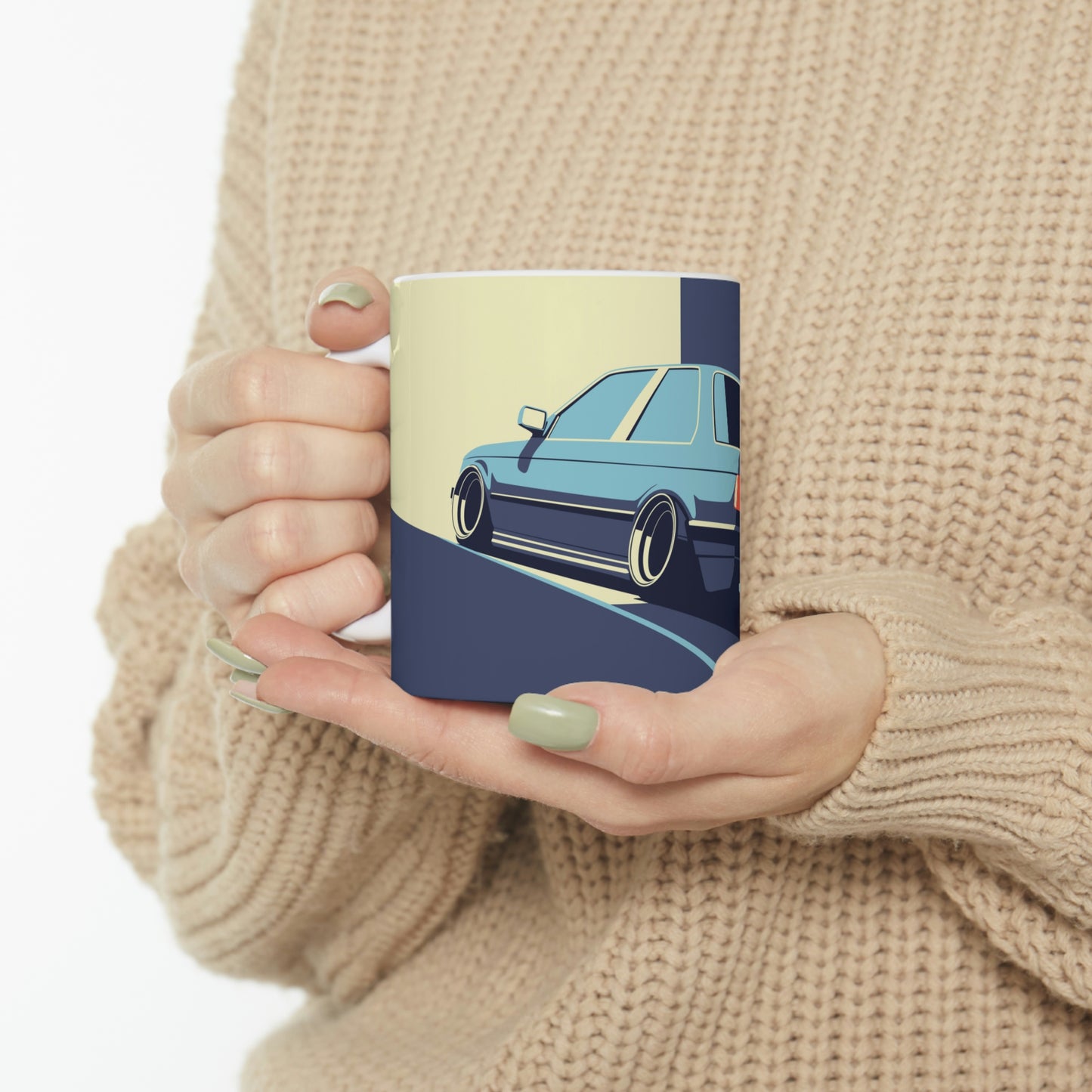 Retro M3 E30 Car Mug