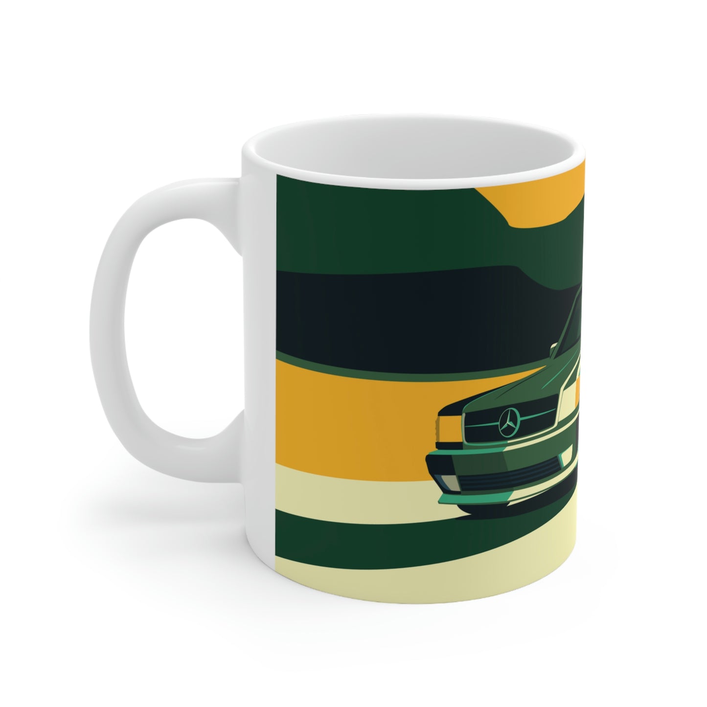 C126 560 SEC Vintage Car Mug