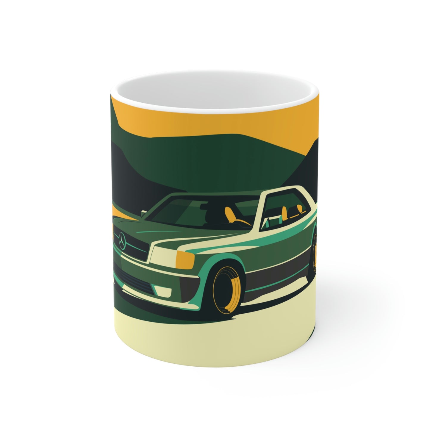 C126 560 SEC Vintage Car Mug