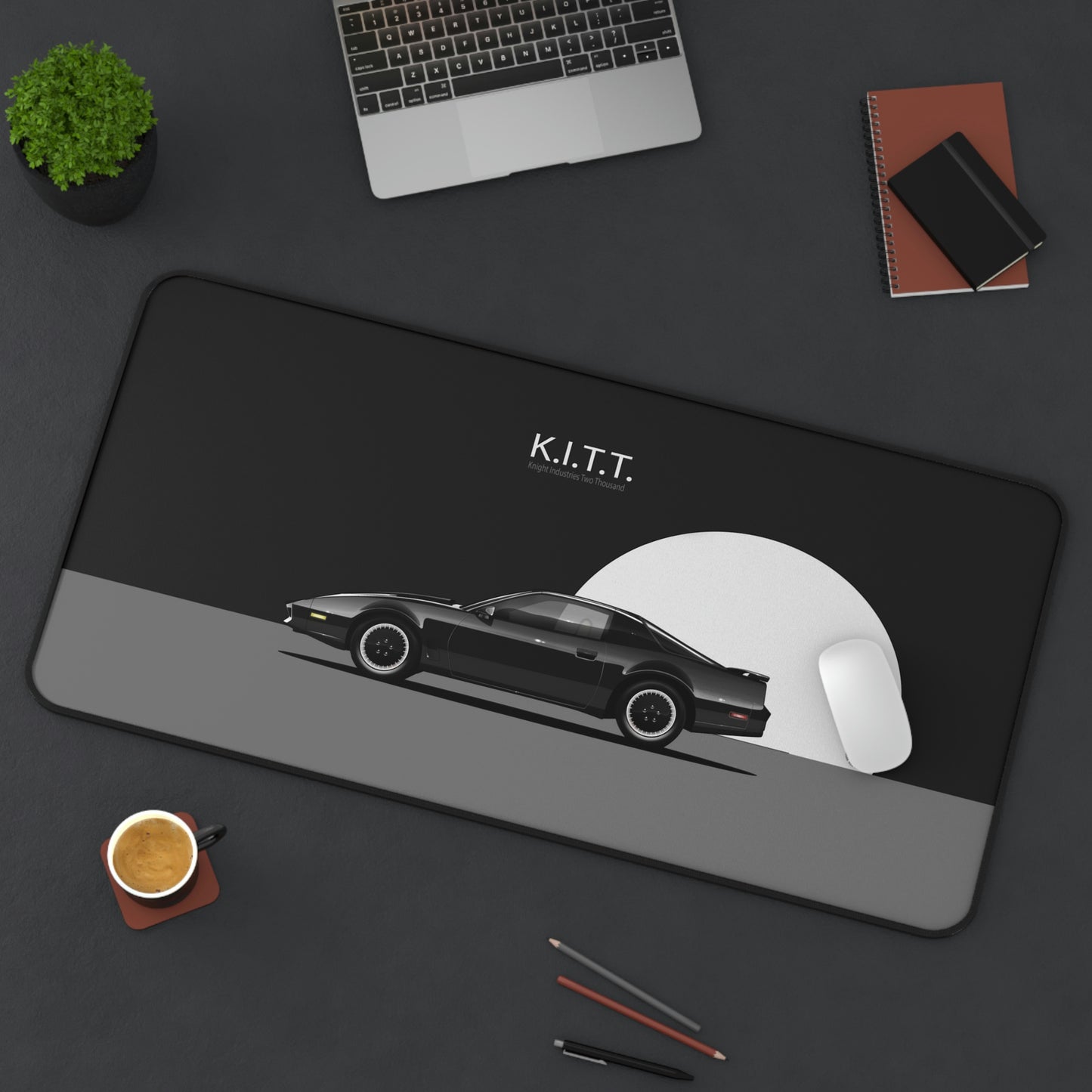 TV Series Muscle Car KITT Large Mouse Pad