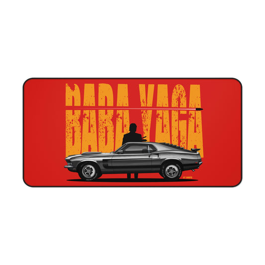 John Wick Baba Yaga Ford Mustang Desk Mat