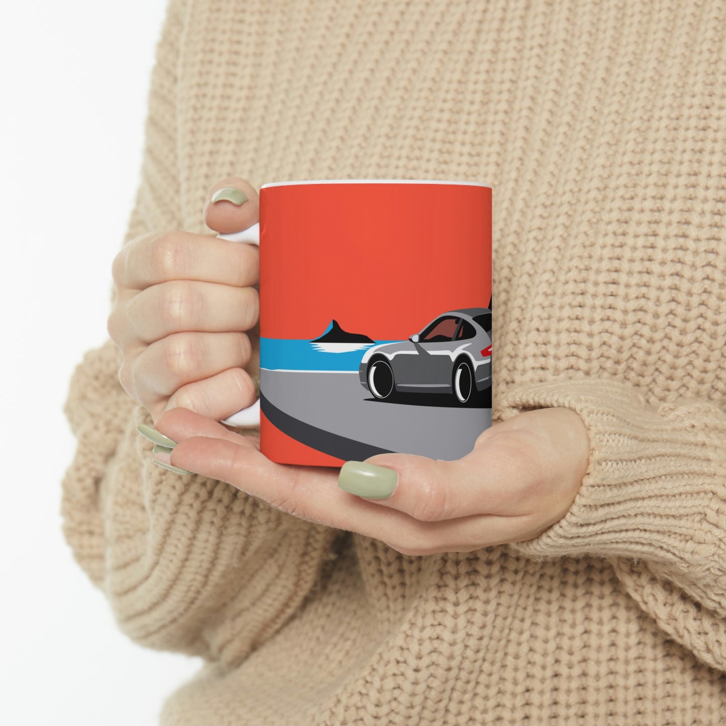 Vintage 911 Turbo Car Mug