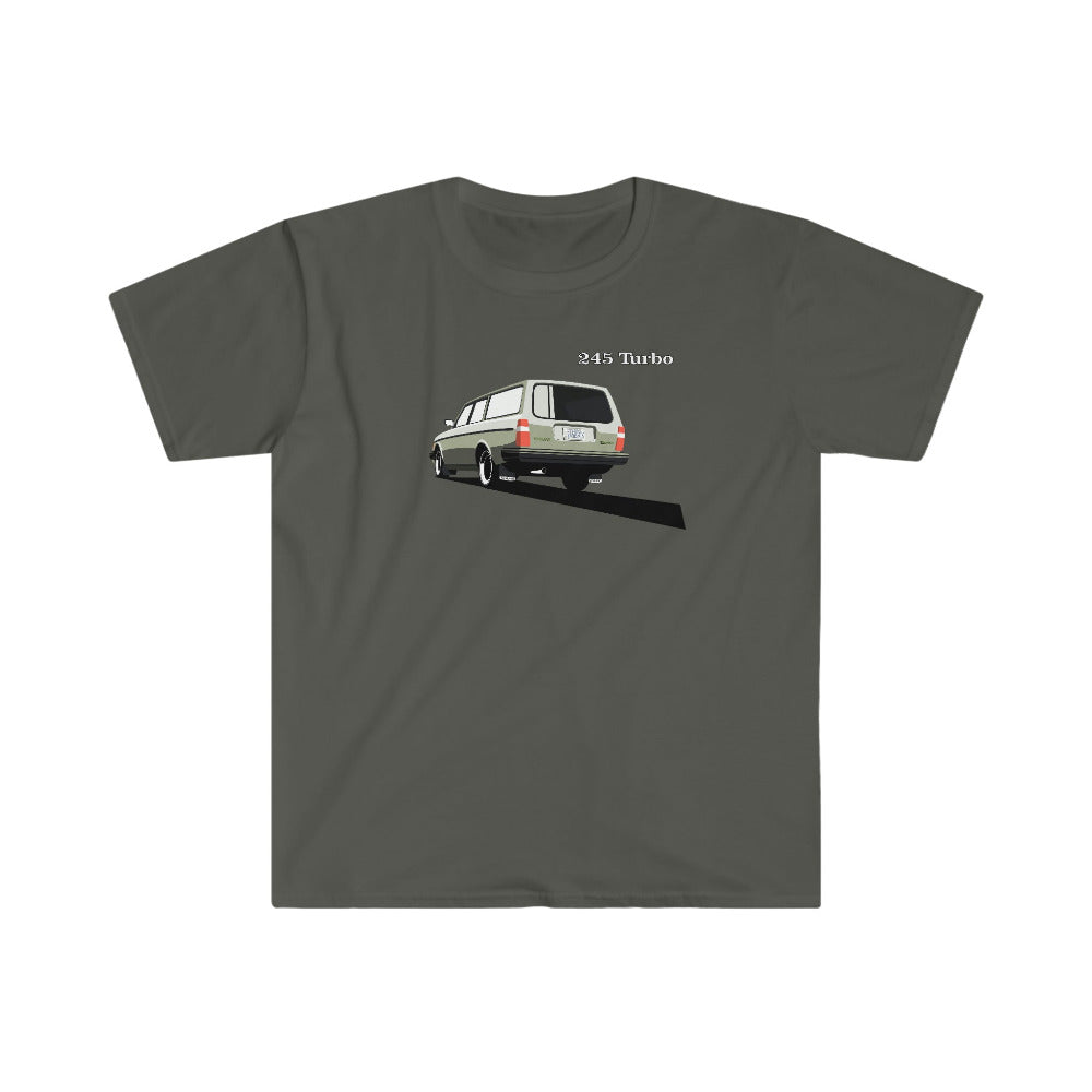 vintage volvo 245 t-shirt