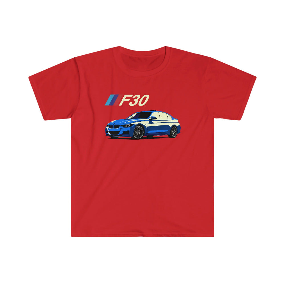 BMW M3 F30 Red T-Shirt