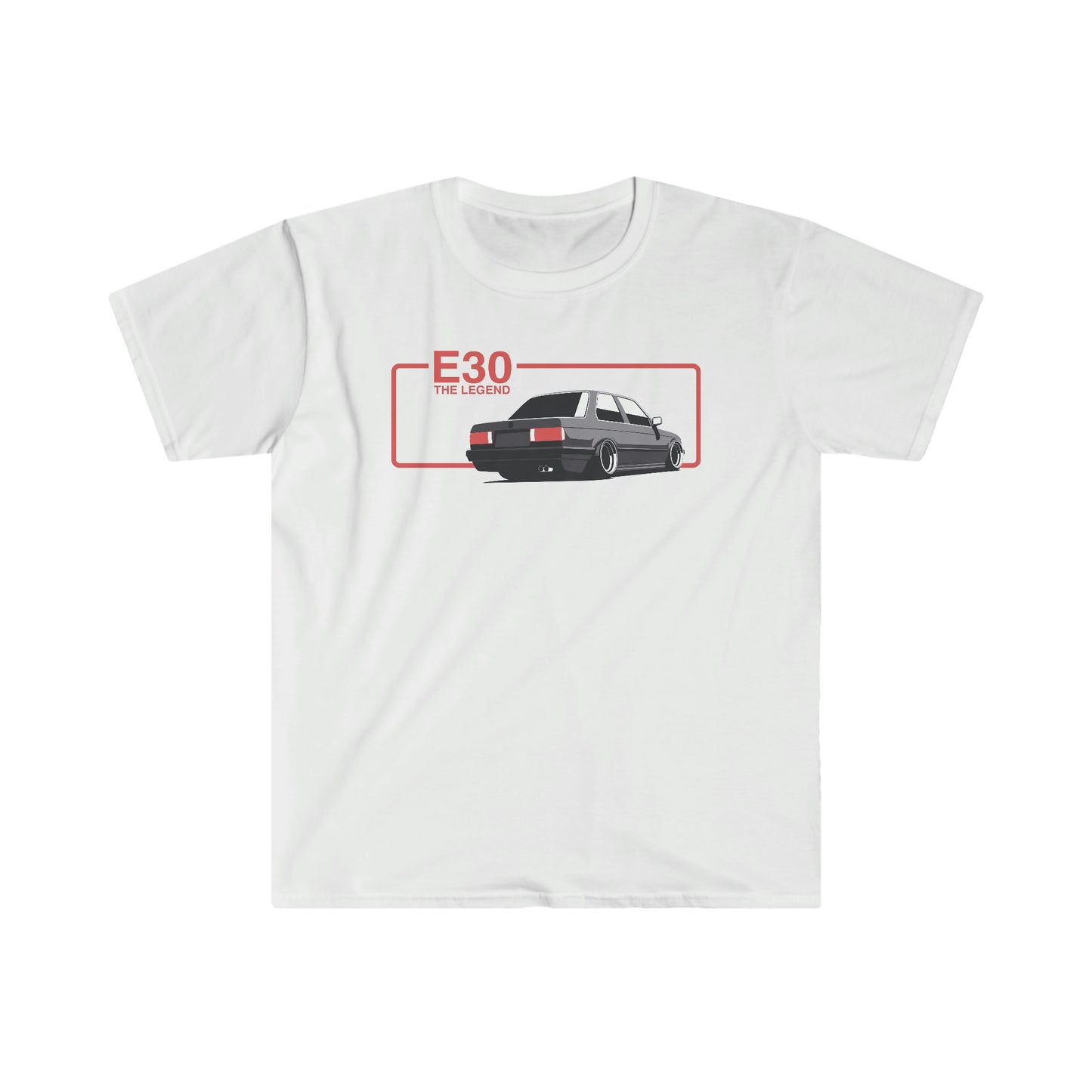 Vintage E30 M3 Car Unisex Softstyle T-Shirt