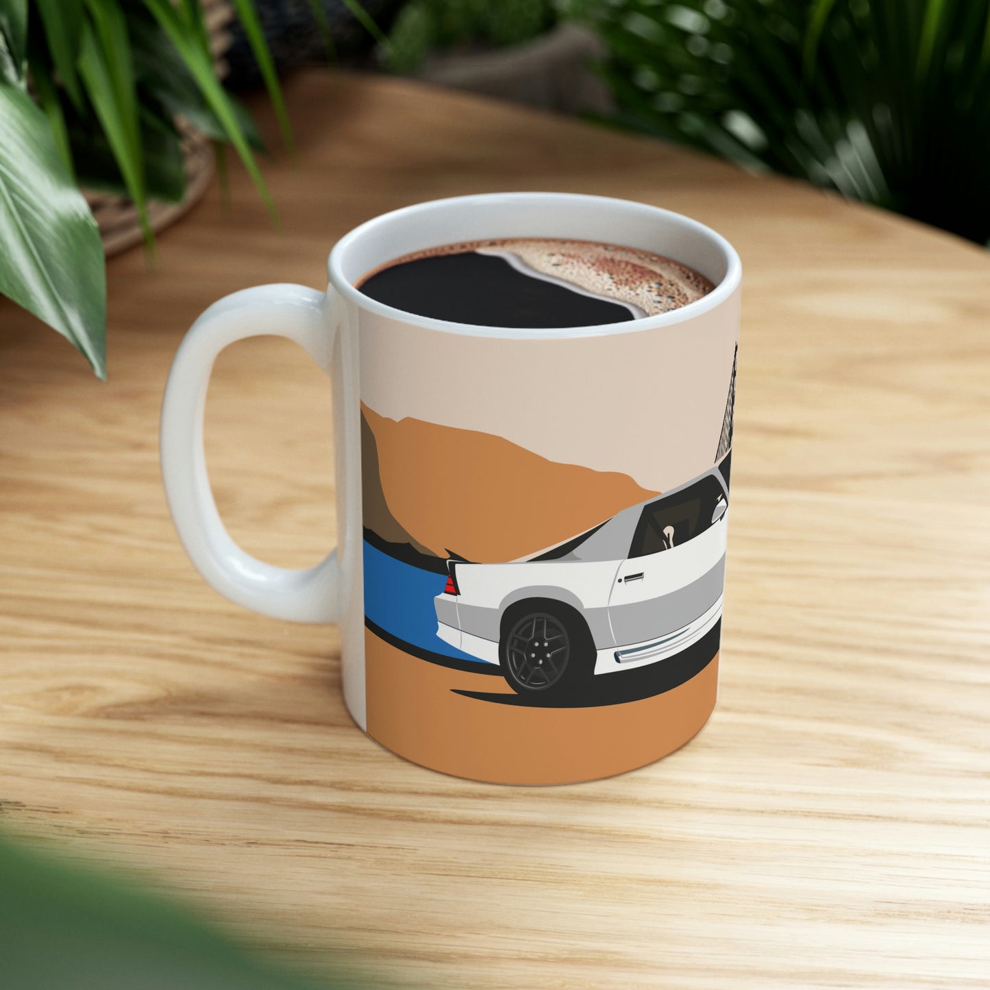 Retro Camaro Z28 Car Mug