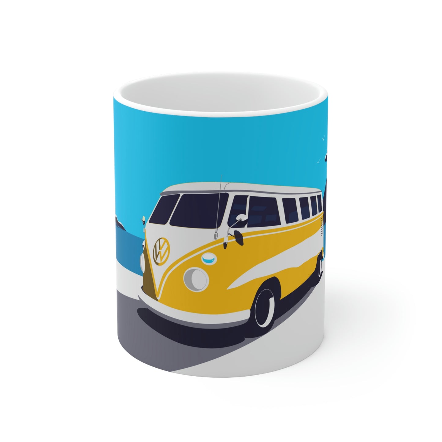 Vintage Surf Van Samba Bus Mug