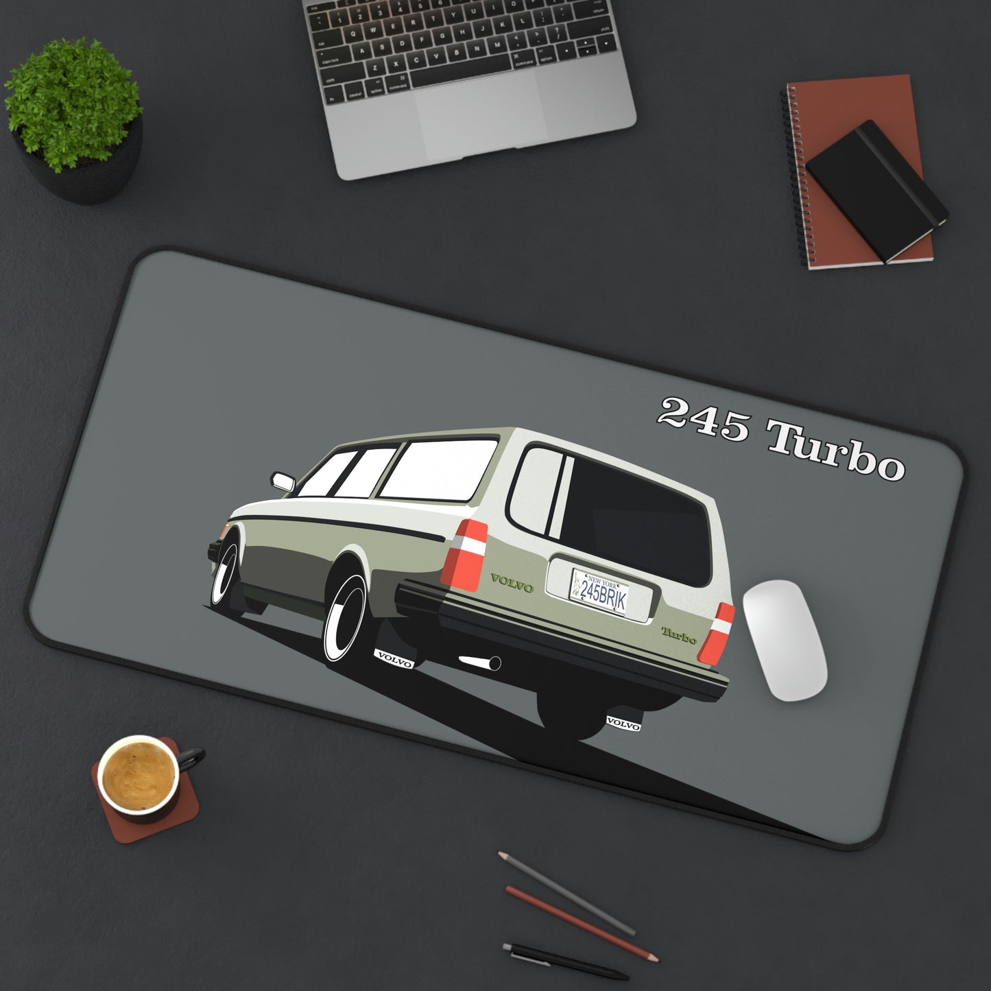 Vintage Car 245 Turbo Desk Mat