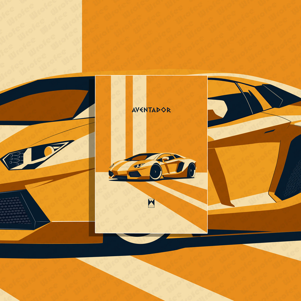 Aventador Art Print