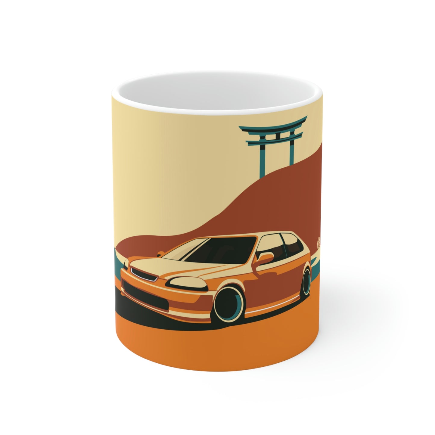 Retro Civic EK9 Mug