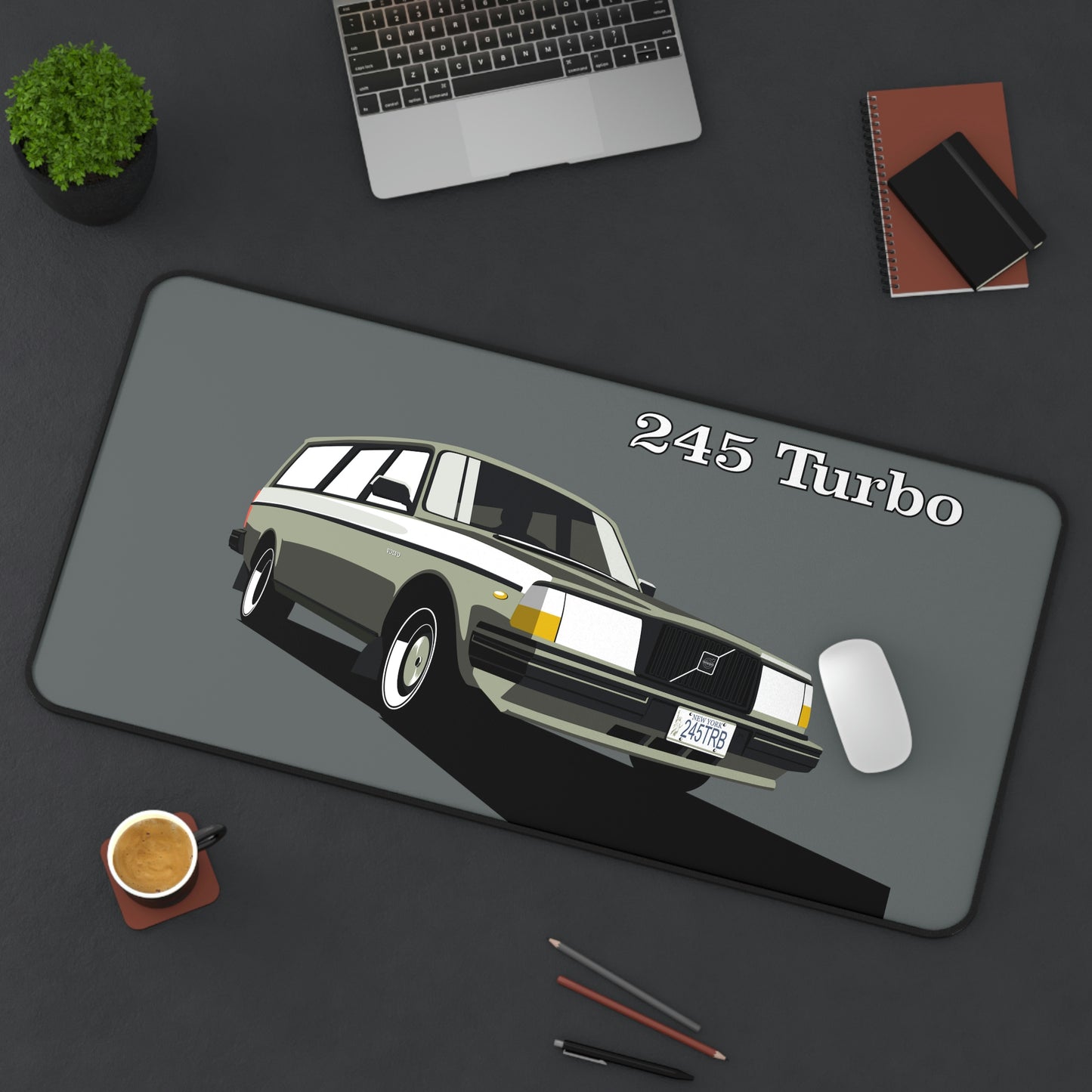 Vintage Car 245 Turbo Desk Mat