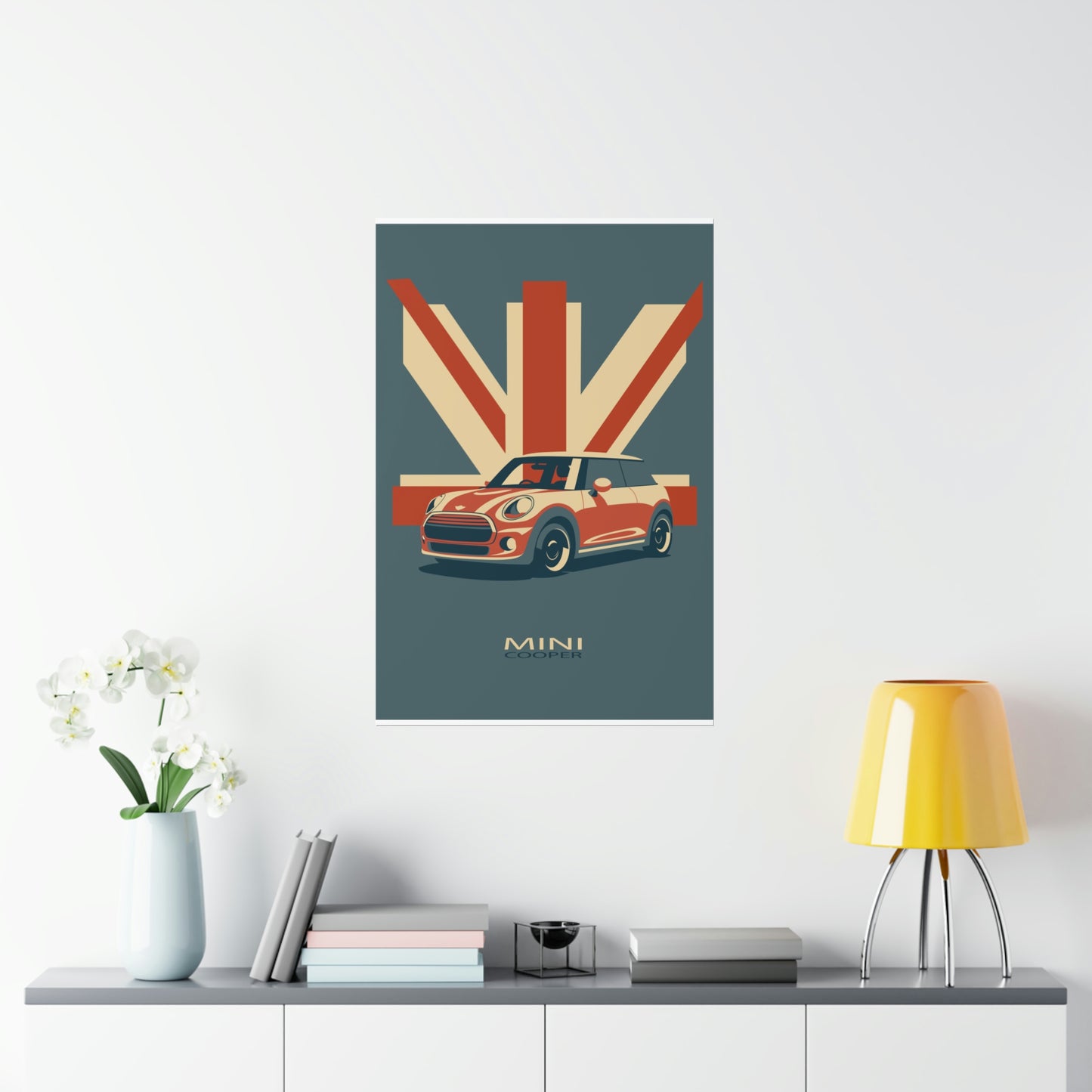 Mini Cooper Matte Art Print