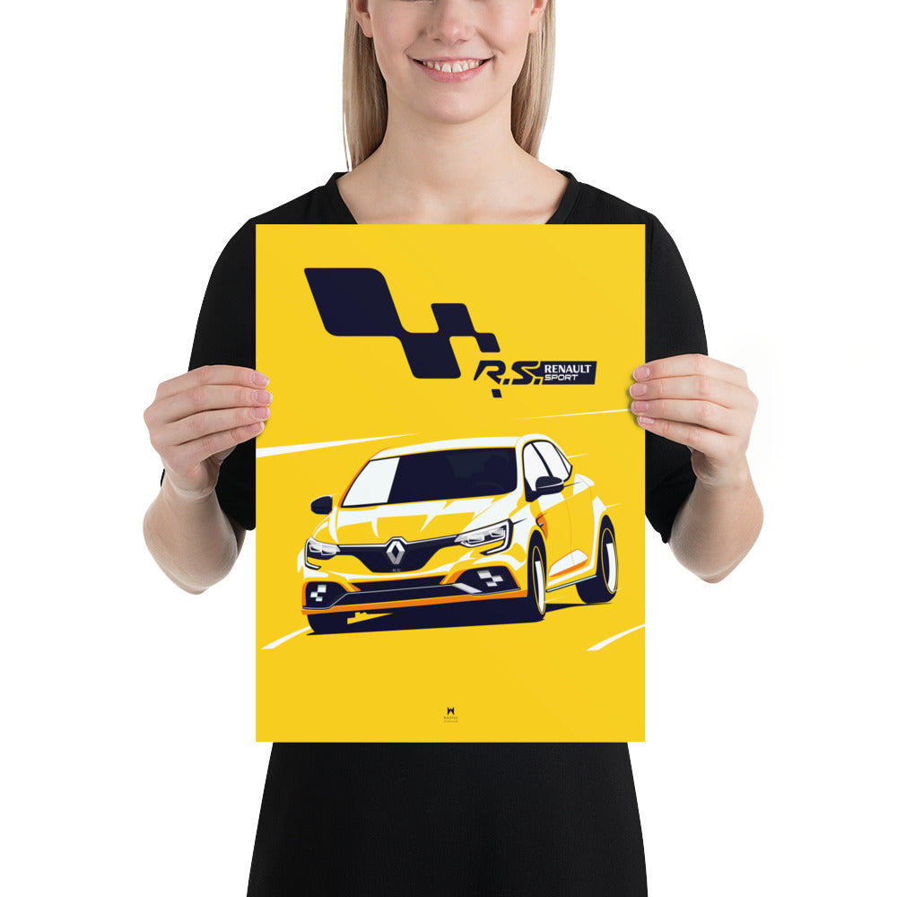 Renault Megan 4 RS Print