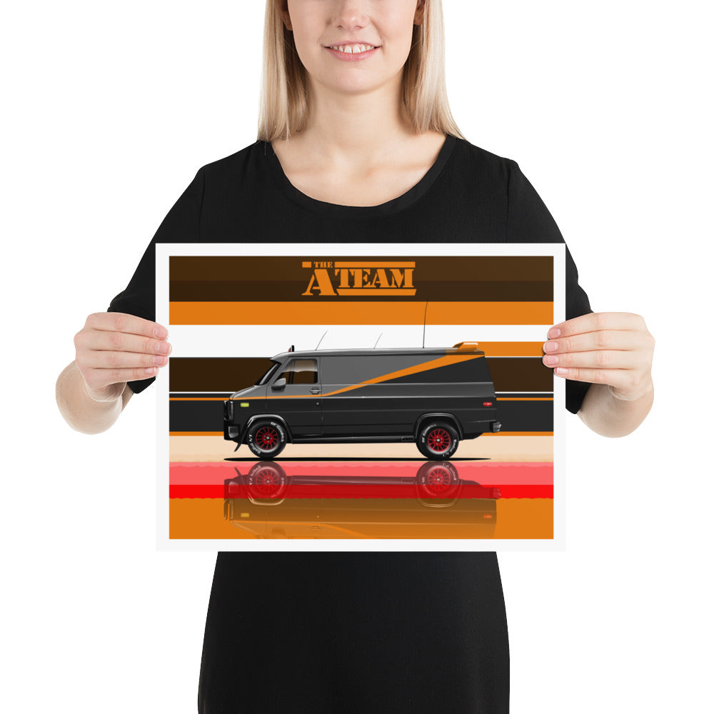 A-Team Vintage Van Print