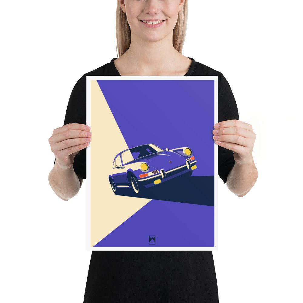 Vintage 911 (912) Art Print