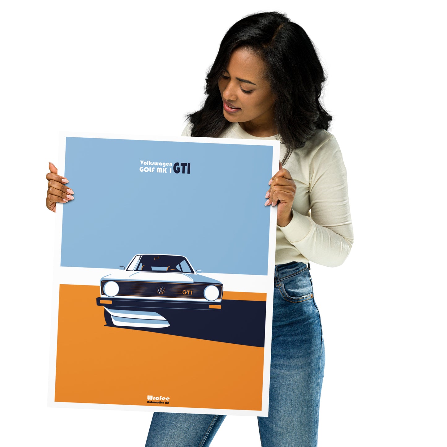 Golf GTI MK1 Art Print