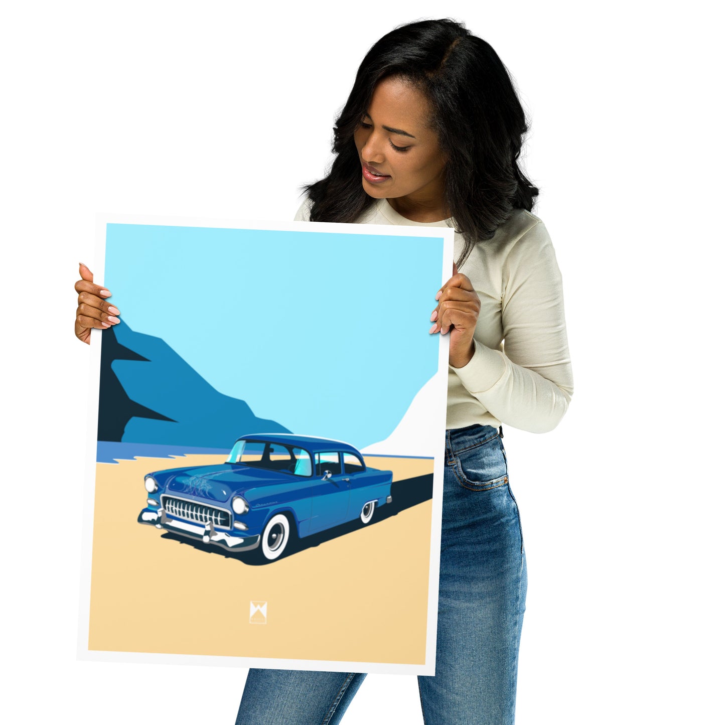 Bel Air Classic Car Print