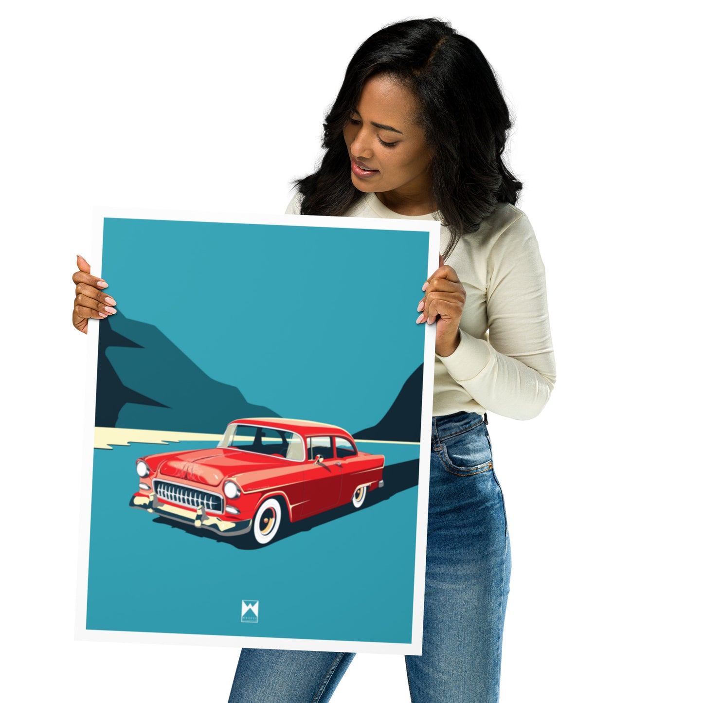 Classic Bel Air Art Print