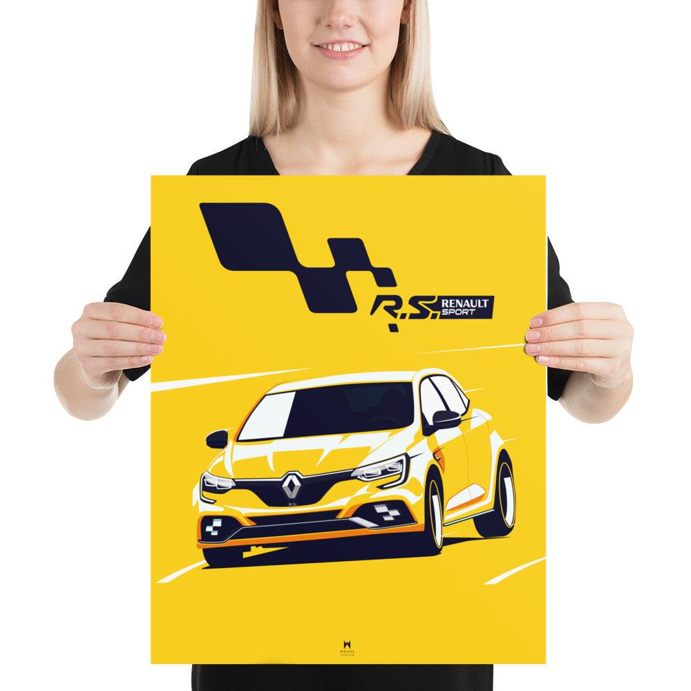 Renault Megan 4 RS Print