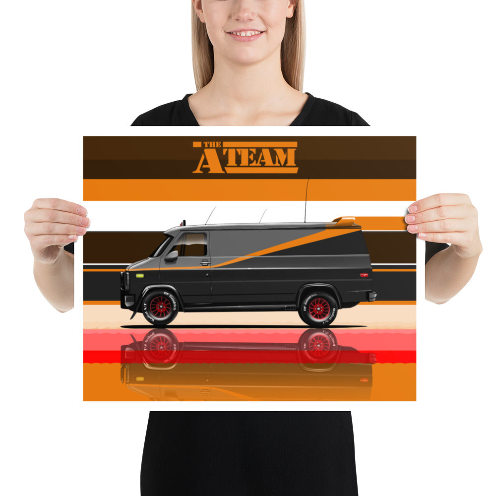 A-Team Vintage Van Print