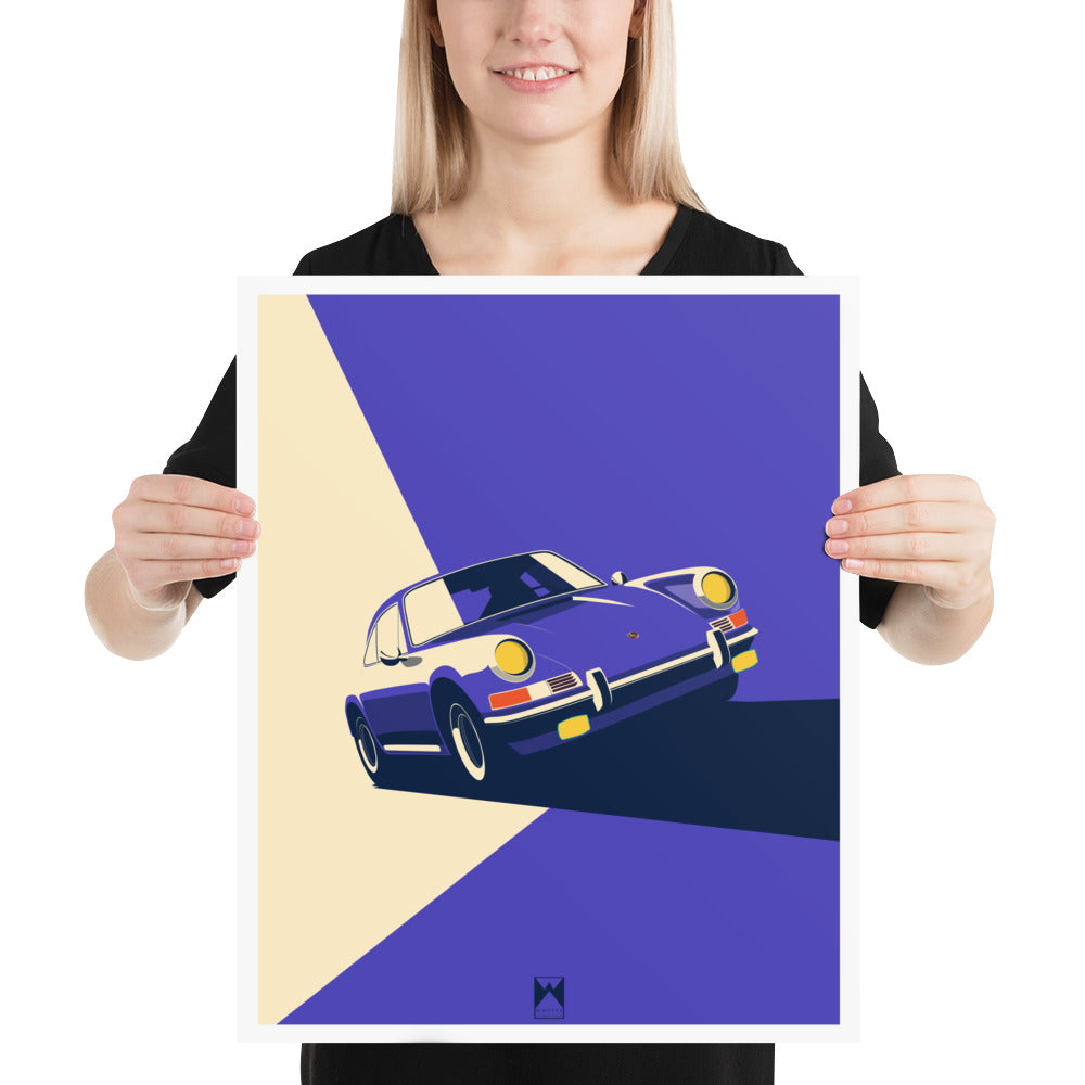 Vintage 911 (912) Art Print