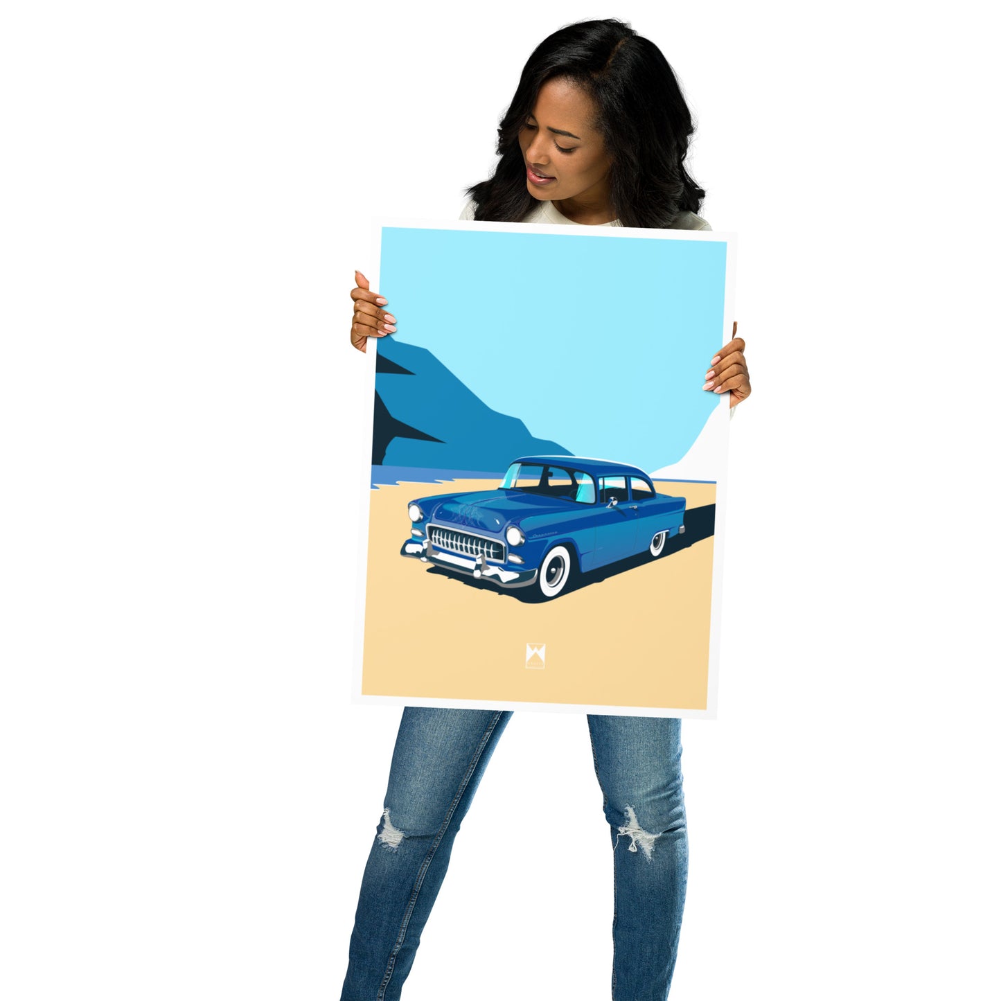 Bel Air Classic Car Print