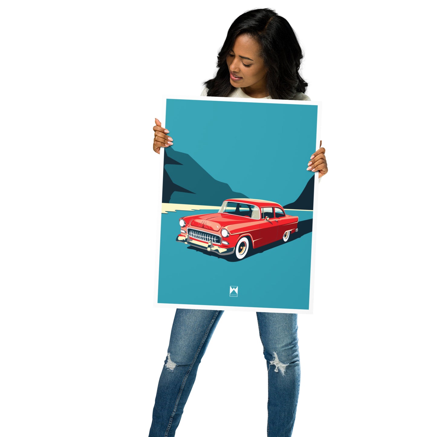 Classic Bel Air Art Print