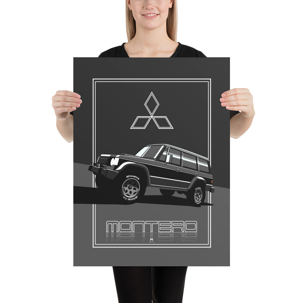 Vintage Montero Suv Poster